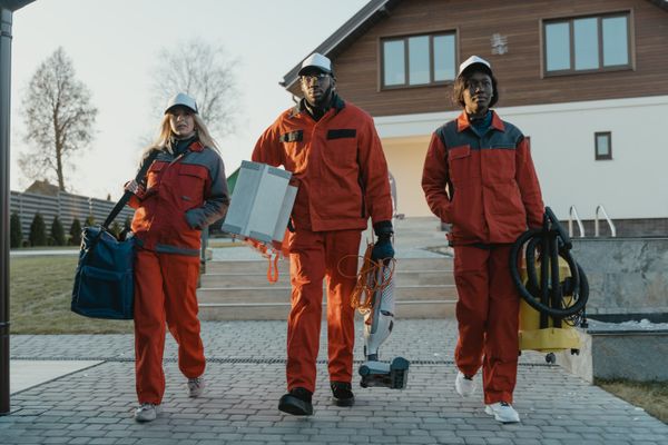 Team im Einsatz